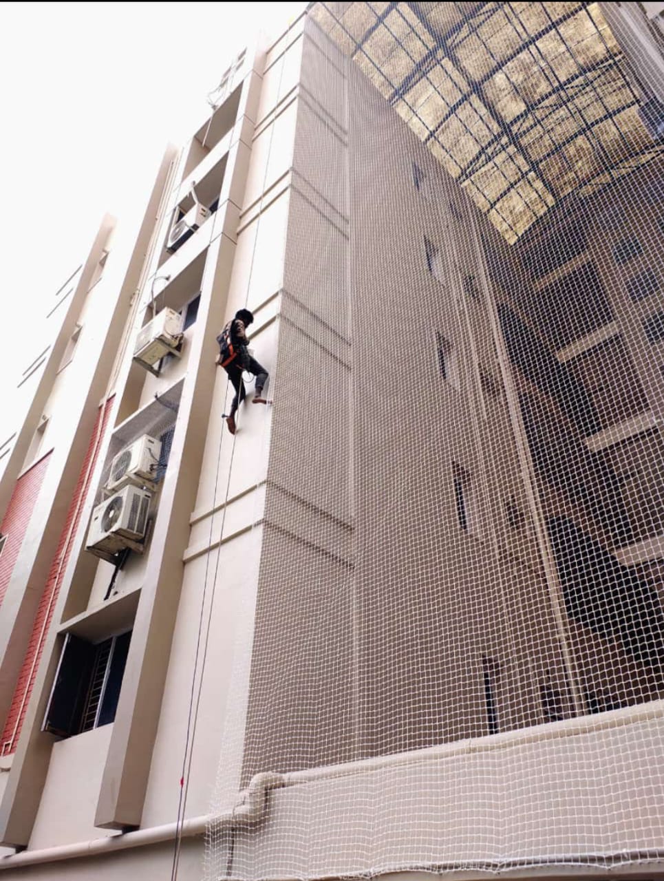 Duct Area Nets Installation